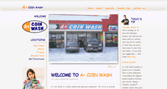 Desktop Screenshot of apluscoinwash.com
